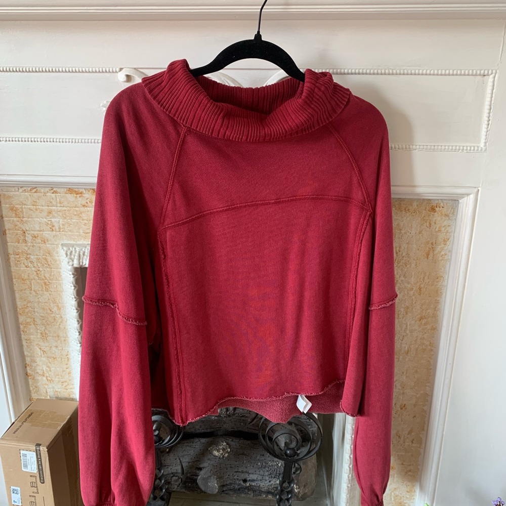 Aerie cropped sweatshirt